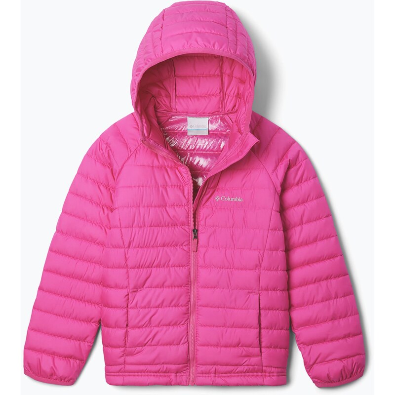 Dětská bunda Columbia Powder Lite II Hooded pink ice