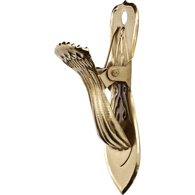 Madam Stoltz Kovový klips Gold