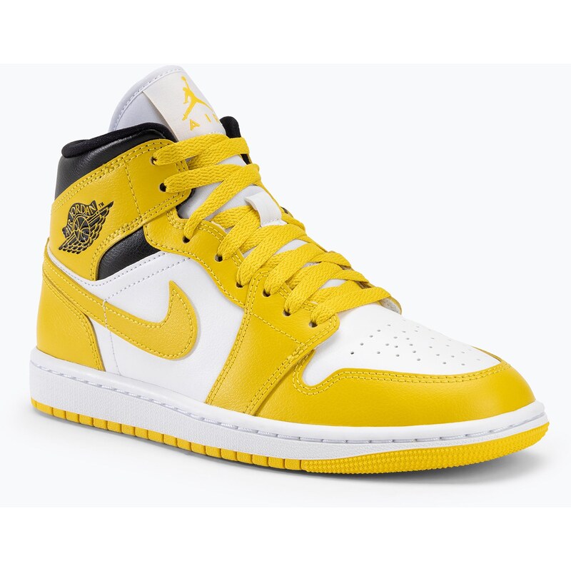 Dámské boty Air Jordan 1 Mid white/black/vivid sulfur