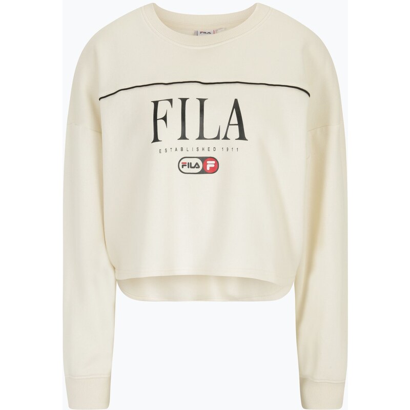Dámská mikina FILA Lewistown Crew Sweat antique white