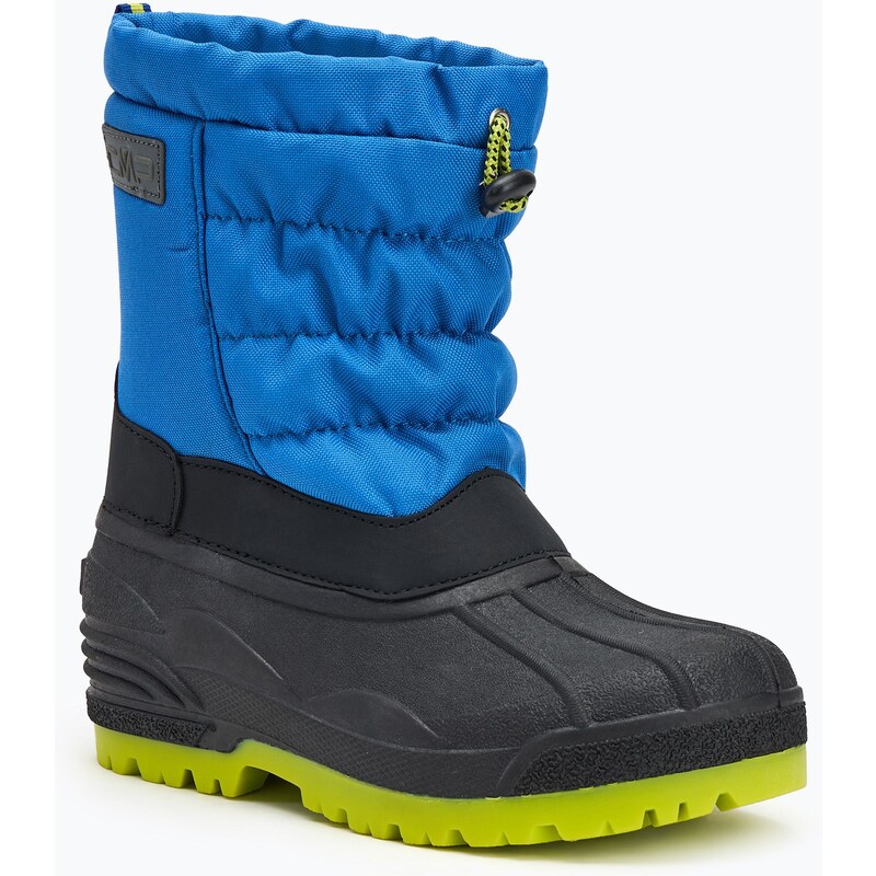 Dětské sněhule CMP Hanki 3.0 Snowboots river/limegreen