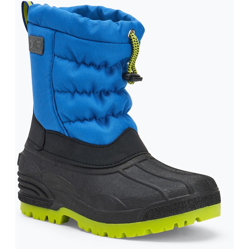 Dětské sněhule CMP Hanki 3.0 Snowboots river/limegreen