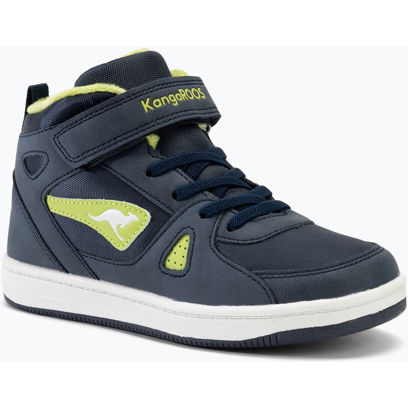 Dětské boty KangaROOS K-CP Kalley II EV dk navy / lime