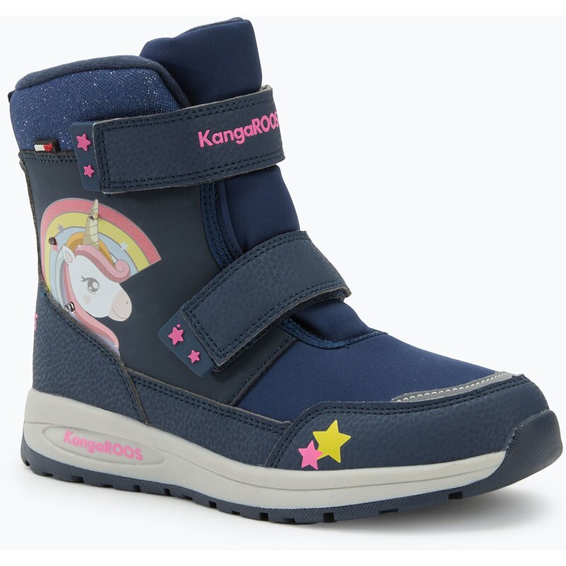 Juniorské sněhule KangaROOS K-MJ Edison EV RTX SL dk navy /