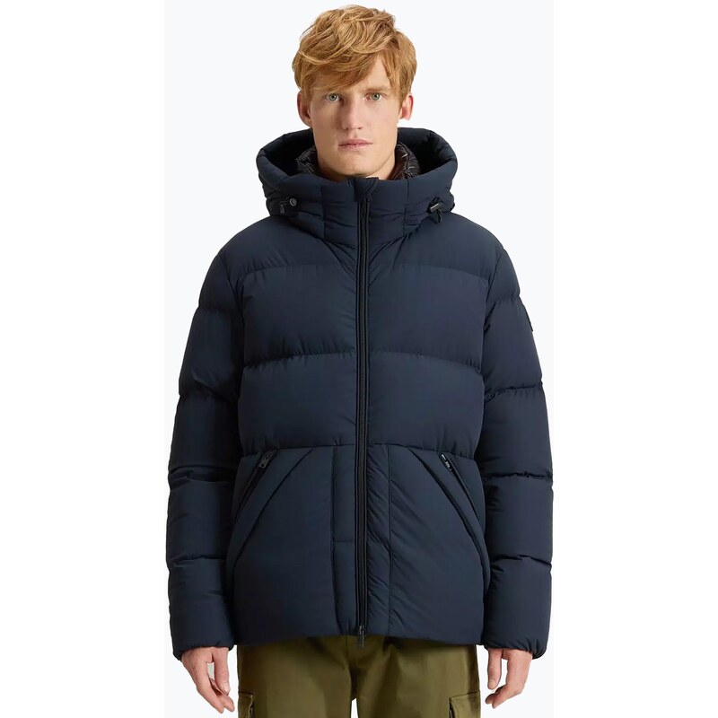 Pánská bunda Woolrich Sierra Supreme Down melton blue