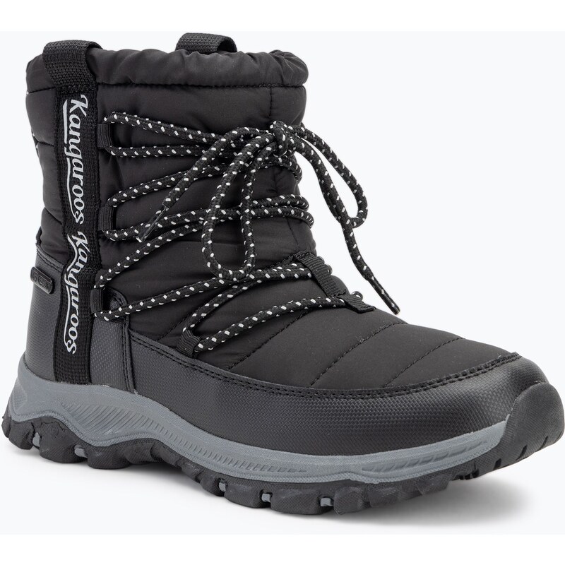 Dámské sněhule KangaROOS K-FW Shego jet black / steel grey