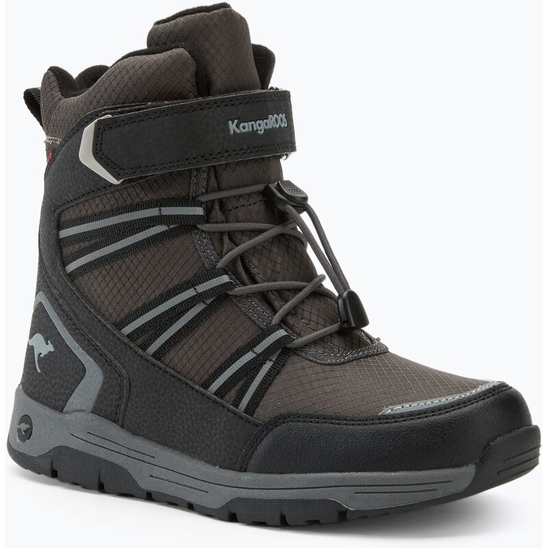Juniorské sněhule KangaROOS K-MJ Eldora EV RTX jet black / steel