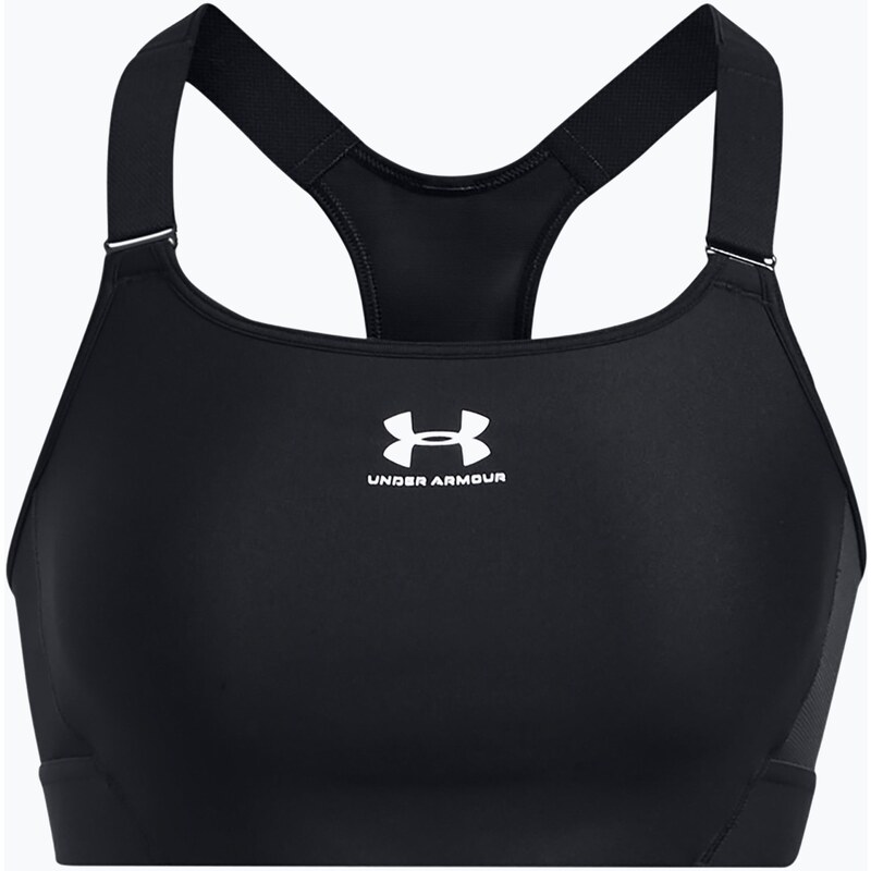 Fitness podprsenka Under Armour HeatGear Armour High black/white