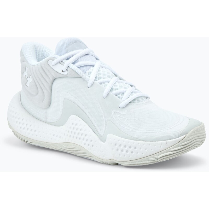 Basketbalové boty Under Armour Spawn 6 white/distant gray/white