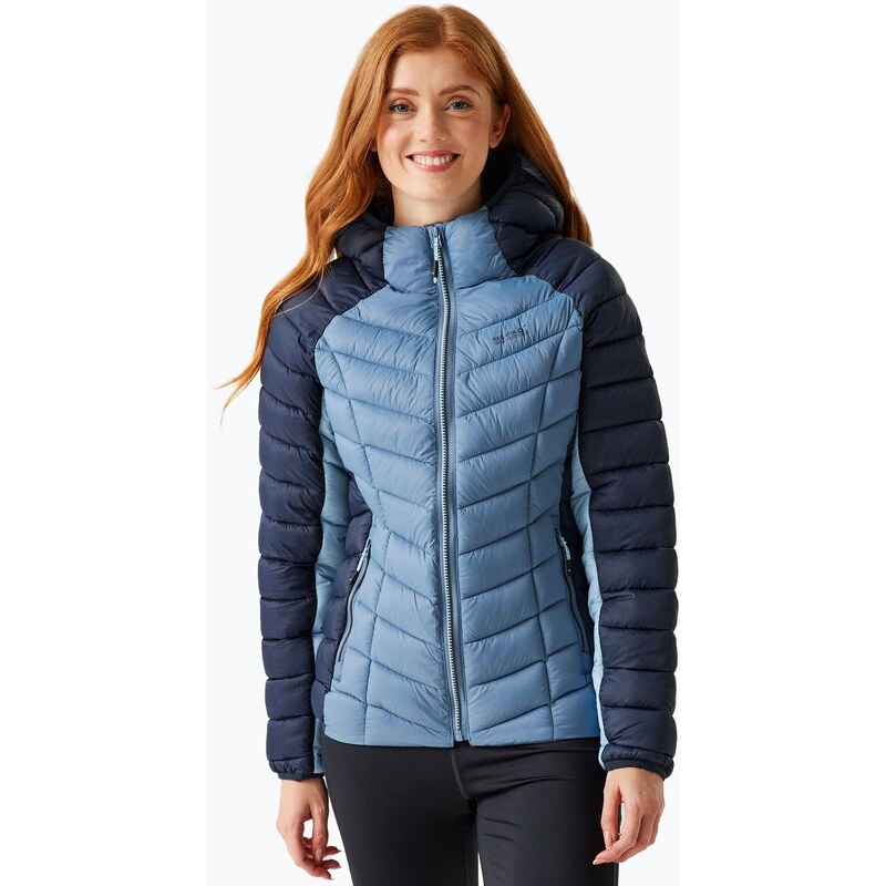 Dámská oteplená bunda REGATTA Hooded Dalent navy/coronet blue