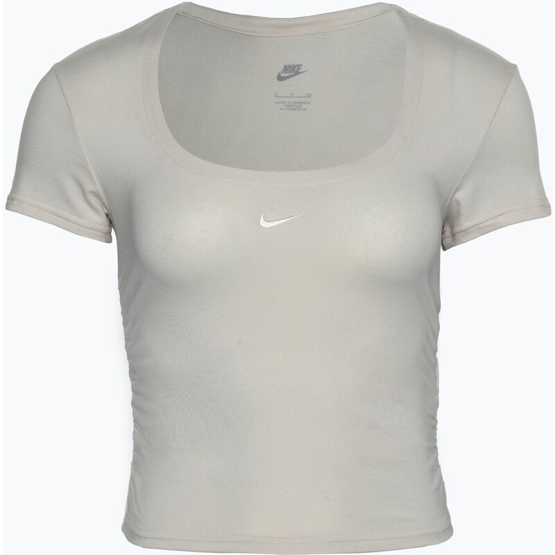 Dámské tričko Nike Sportswear Chill Knit light orewood brown