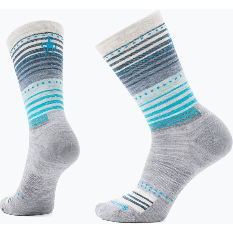 Trekové ponožky Smartwool Everyday Stitch Stripe Crew light grey
