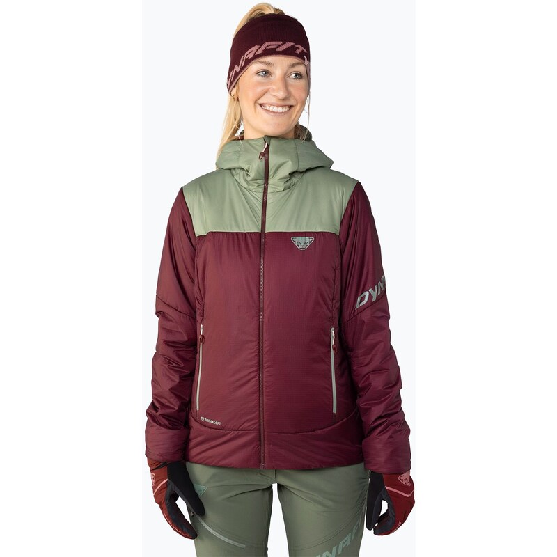 Dámská skitouringová bunda DYNAFIT Radical Primaloft Hooded port