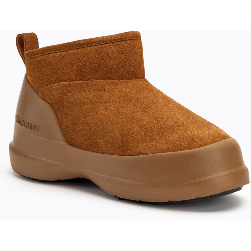 Dámské sněhule Moon Boot Luna Low Boot Suede cognac