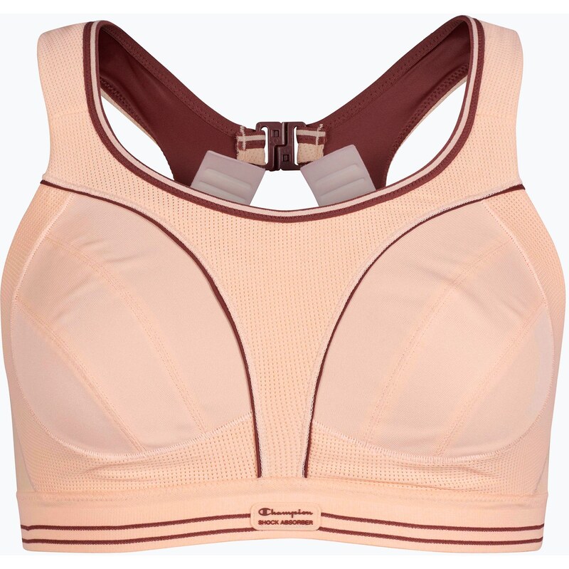 Fitness podprsenka Shock Absorber Ultimate Run Bra pink glow