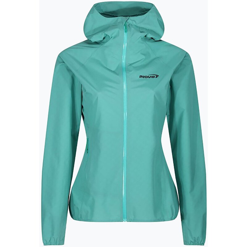 Dámská běžecká bunda Inov-8 Stormshell FZ V2 aqua