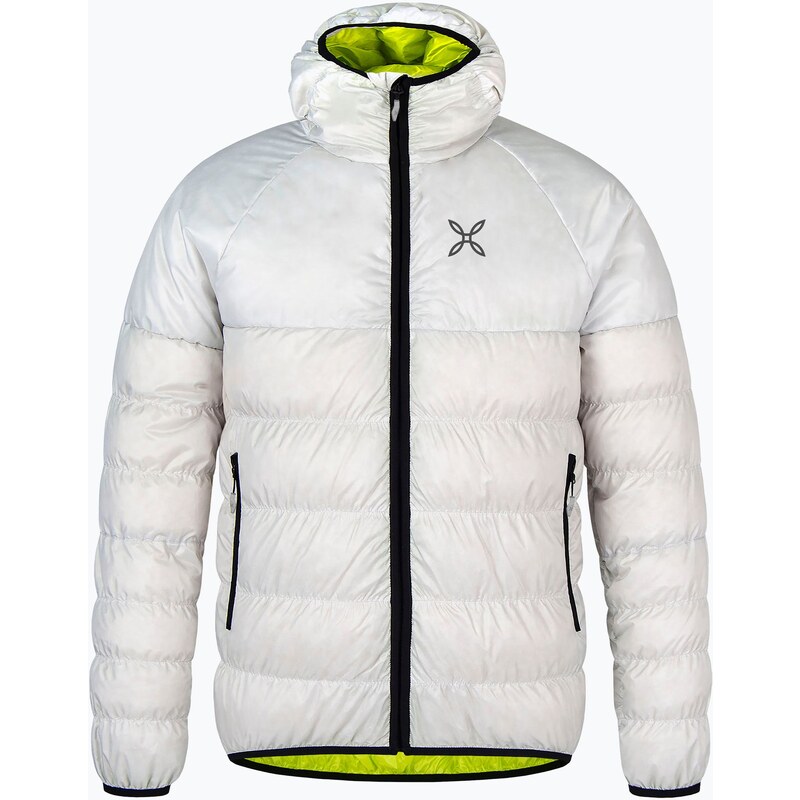 Pánská bunda Montura Skill Duvet quiet grey/ lime green