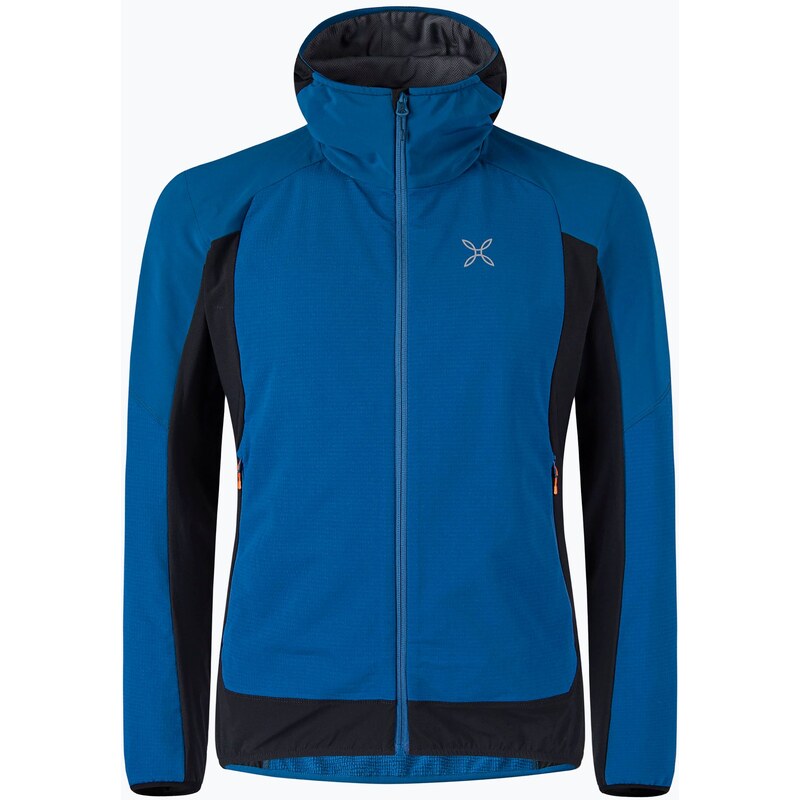 Pánská bunda Montura Premium Wind Hoody deep blue/ orange