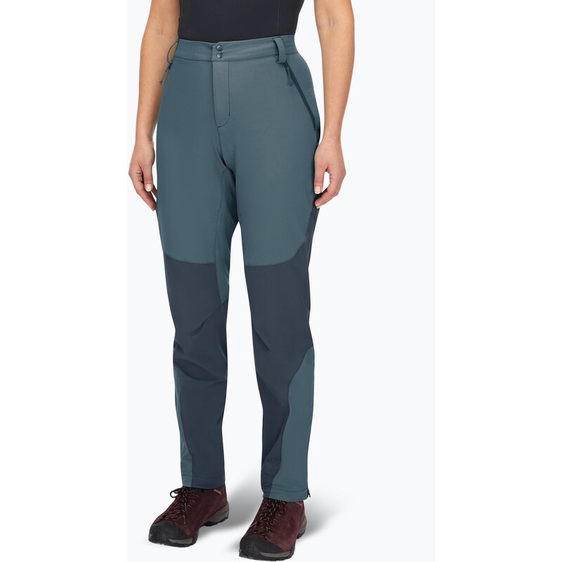 Dámské softshellové kalhoty Rab Torque Mountain Short orion blue