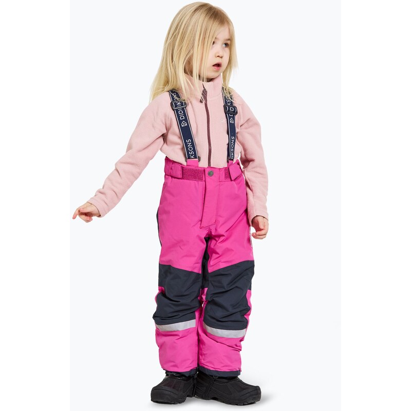 Dětské lyžařské kalhoty Didriksons Idre plastic pink
