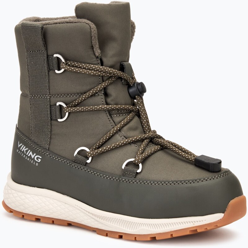 Dětské sněhule Viking Footwear Equip Warm Waterproof SL olive