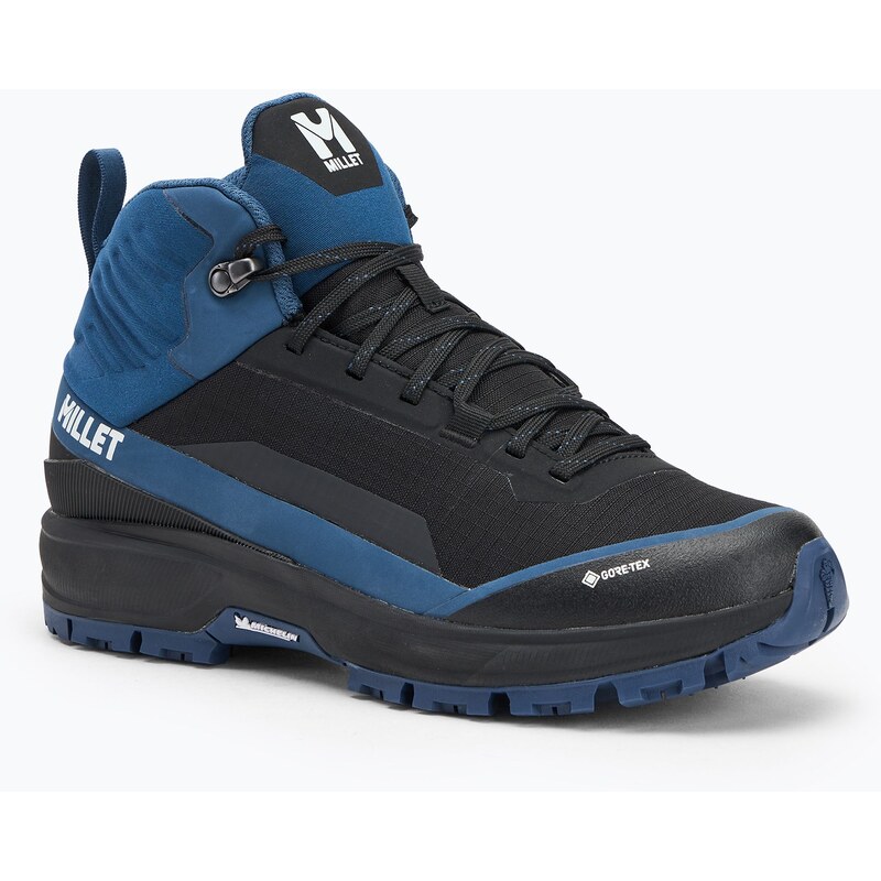 Pánské trekové boty Millet Wanaka Mid GTX black/ dark denim