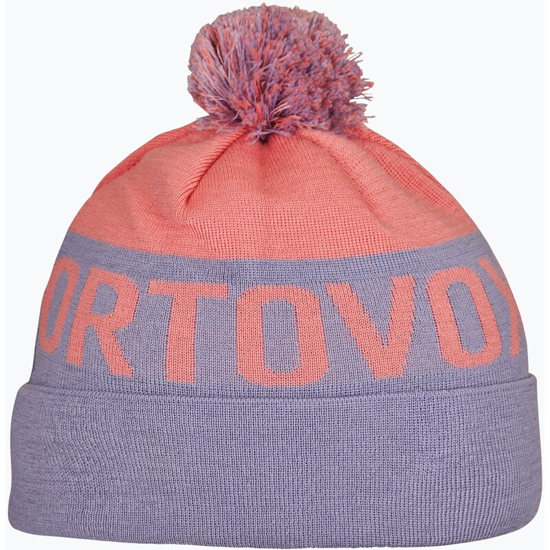 Zimní čepice ORTOVOX Bobble Knit blossom