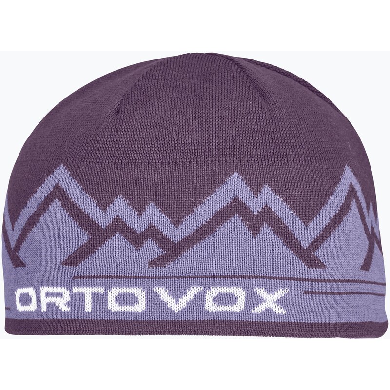 Zimní čepice ORTOVOX Peak wild berry