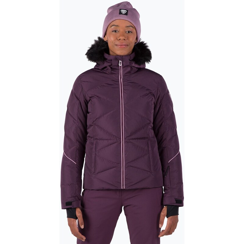 Dámská lyžařská bunda Rossignol Staci Pearly Jkt mulberry