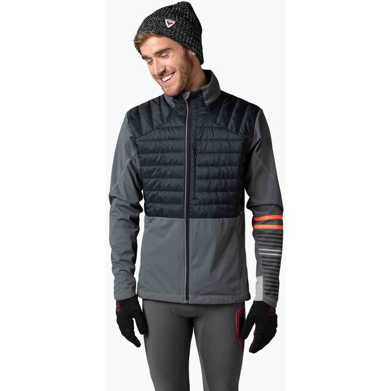 Pánská hybridní bunda Rossignol Poursuite Warm onyx grey