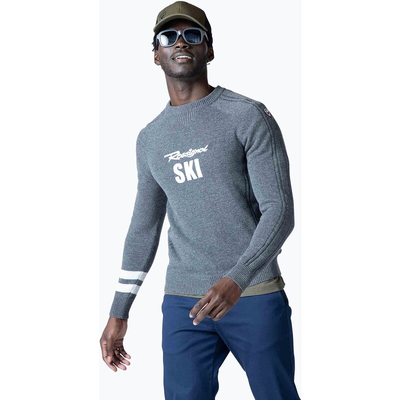 Pánský svetr Rossignol Signature Rossignol Knit gray