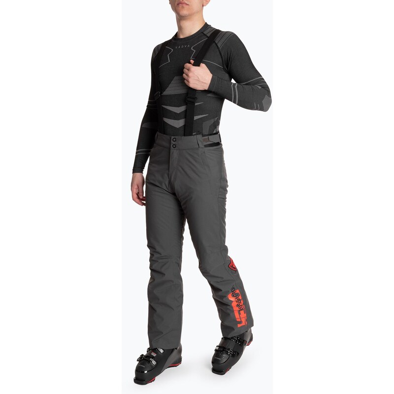 Pánské lyžařské kalhoty Rossignol Hero Velika onyx grey