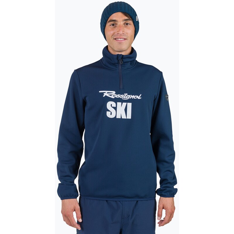 Pánská mikina Rossignol Signature Ski Hz Fleece dark navy