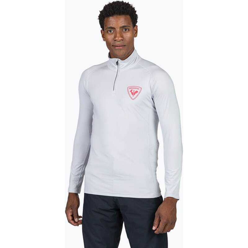 Pánská lyžařská mikina Rossignol New Hero Classique Hz soft grey