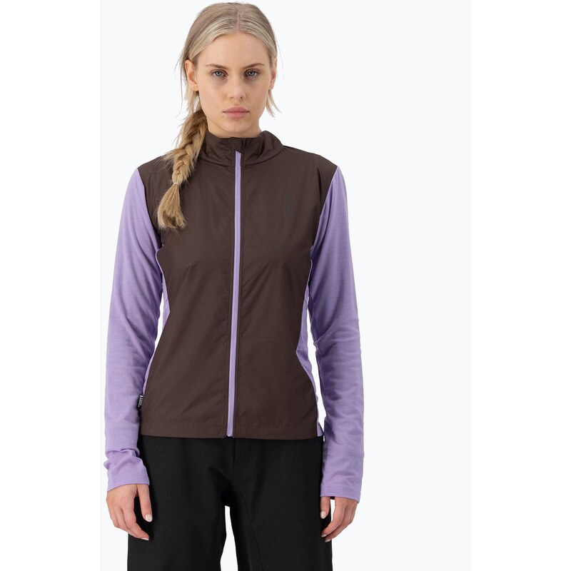 Dámská mikina Mons Royale Redwood Wind Jersey cedar/ lupin