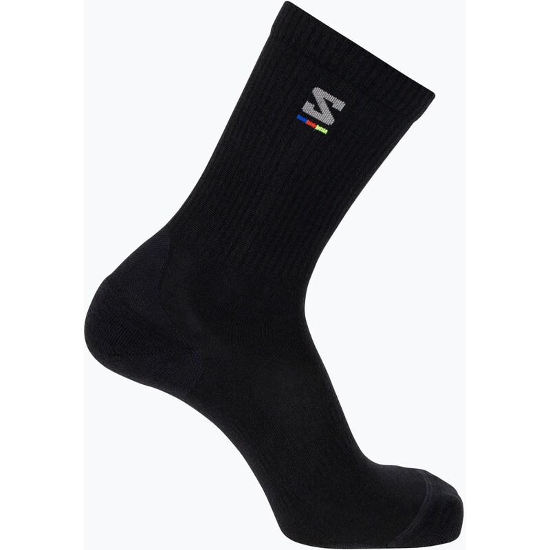 Ponožky Salomon Sunday Smart Crew black/grey flannel