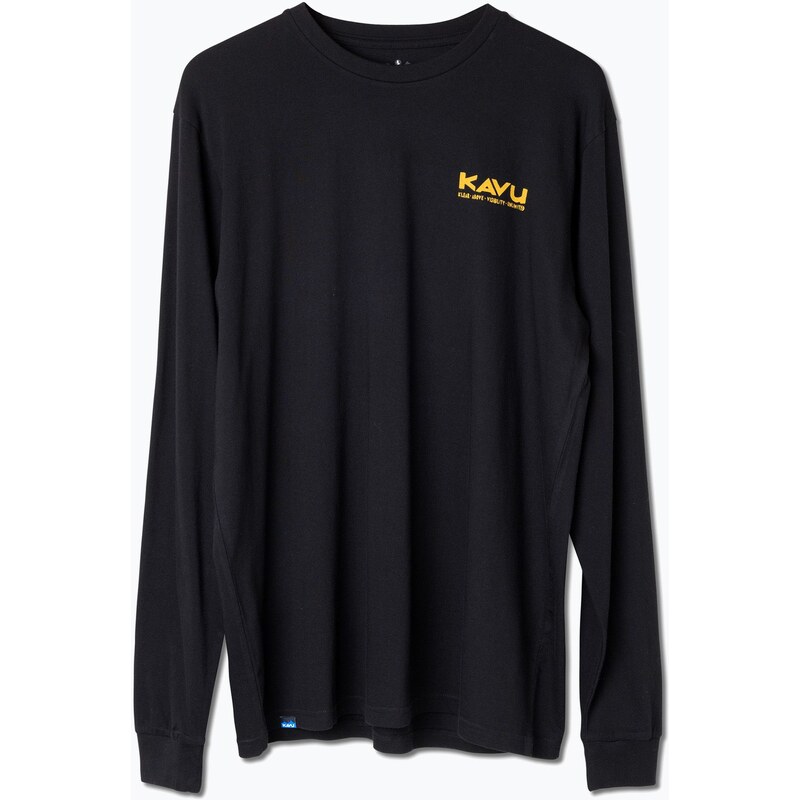 Pánské tričko longsleeve KAVU Free Time black
