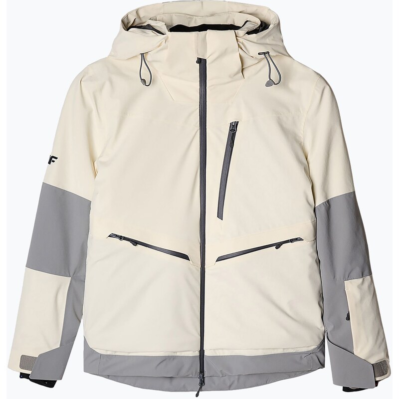 Dámská lyžařská bunda 4F F583 off white