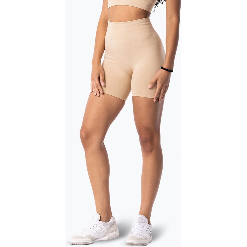 Dámské tréninkové šortky Carpatree Simply Seamless perfrct beige