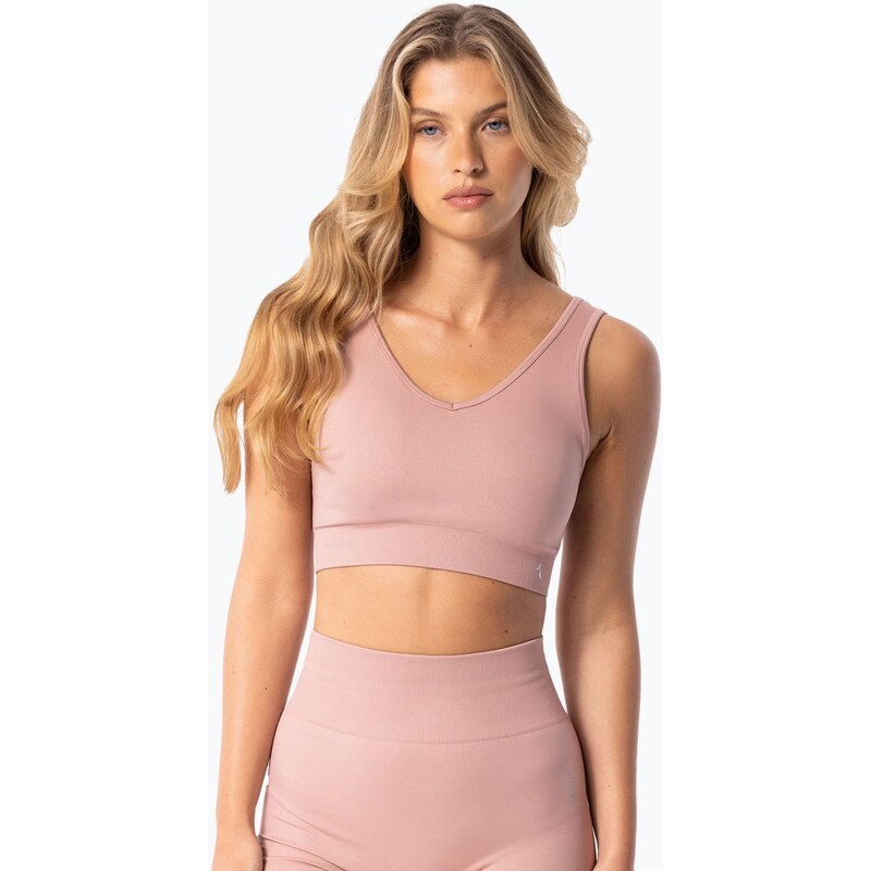 Fitness podprsenka Carpatree Simply Seamless smooth pink