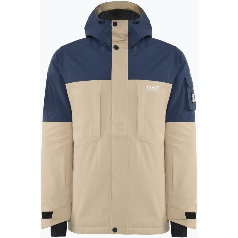 Pánská snowboardová bunda Colourwear Eagle sand