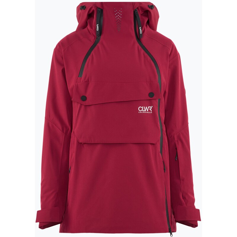 Dámská snowboardová bunda Colourwear Cake Anorak 2.0 rasberry