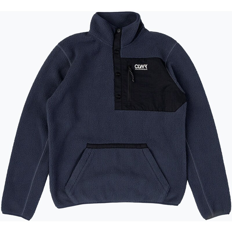 Pánská mikina Colourwear Snap Pile navy