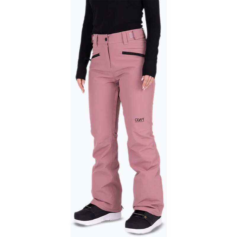 Dámské snowboardové kalhoty Colourwear Cork dk rose