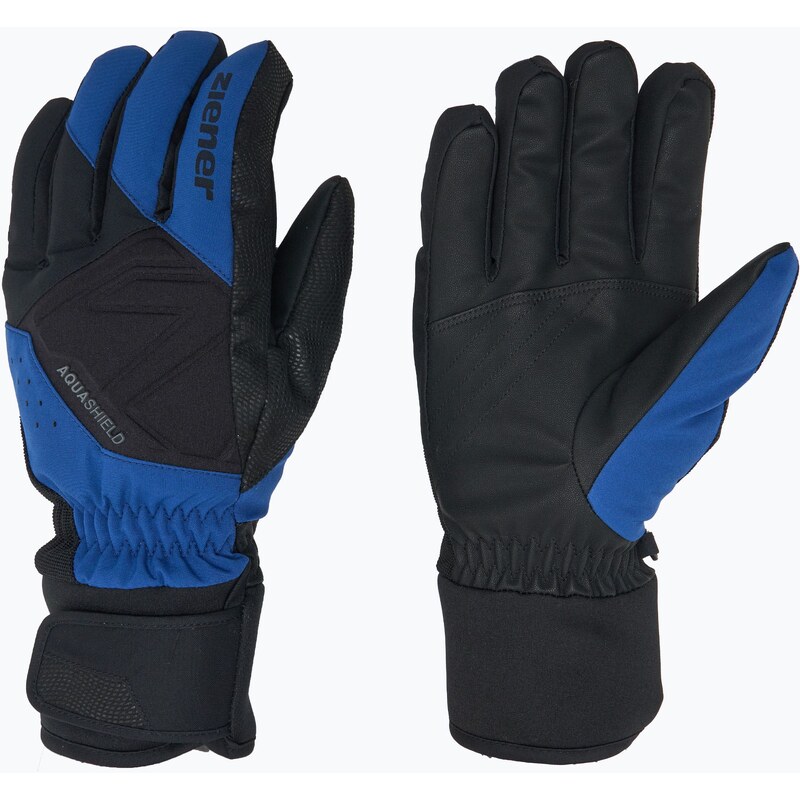 Pánské lyžařské rukavice ZIENER Gatis Aquashield blue