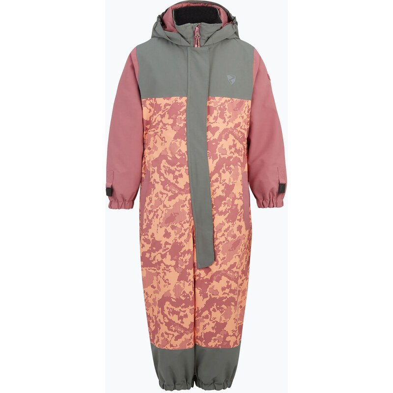Dětská lyžařská kombinéza ZIENER Anup rose blossom camo