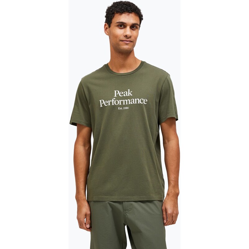 Pánské tričko Peak Performance Original Tee pina needle
