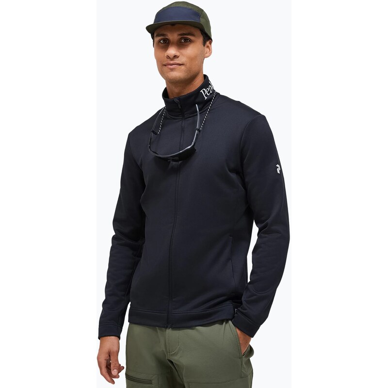 Pánská softshellová bunda Peak Performance Rider Tech Zip black