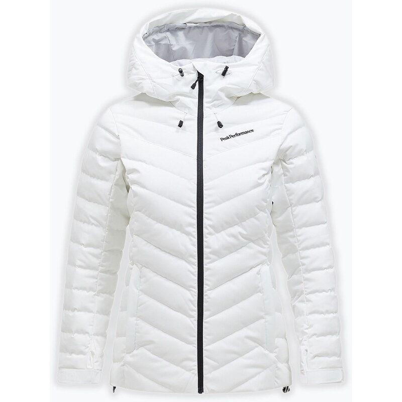 Dámská lyžařská bunda Peak Performance Frost off white