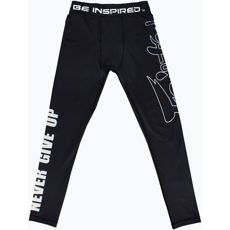 Pánské tréninkové legíny Fairtex Compression CP1 black